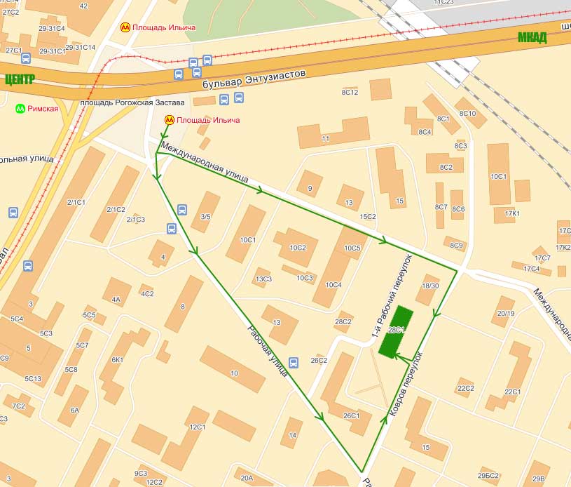 Как пройти к АСТОМ